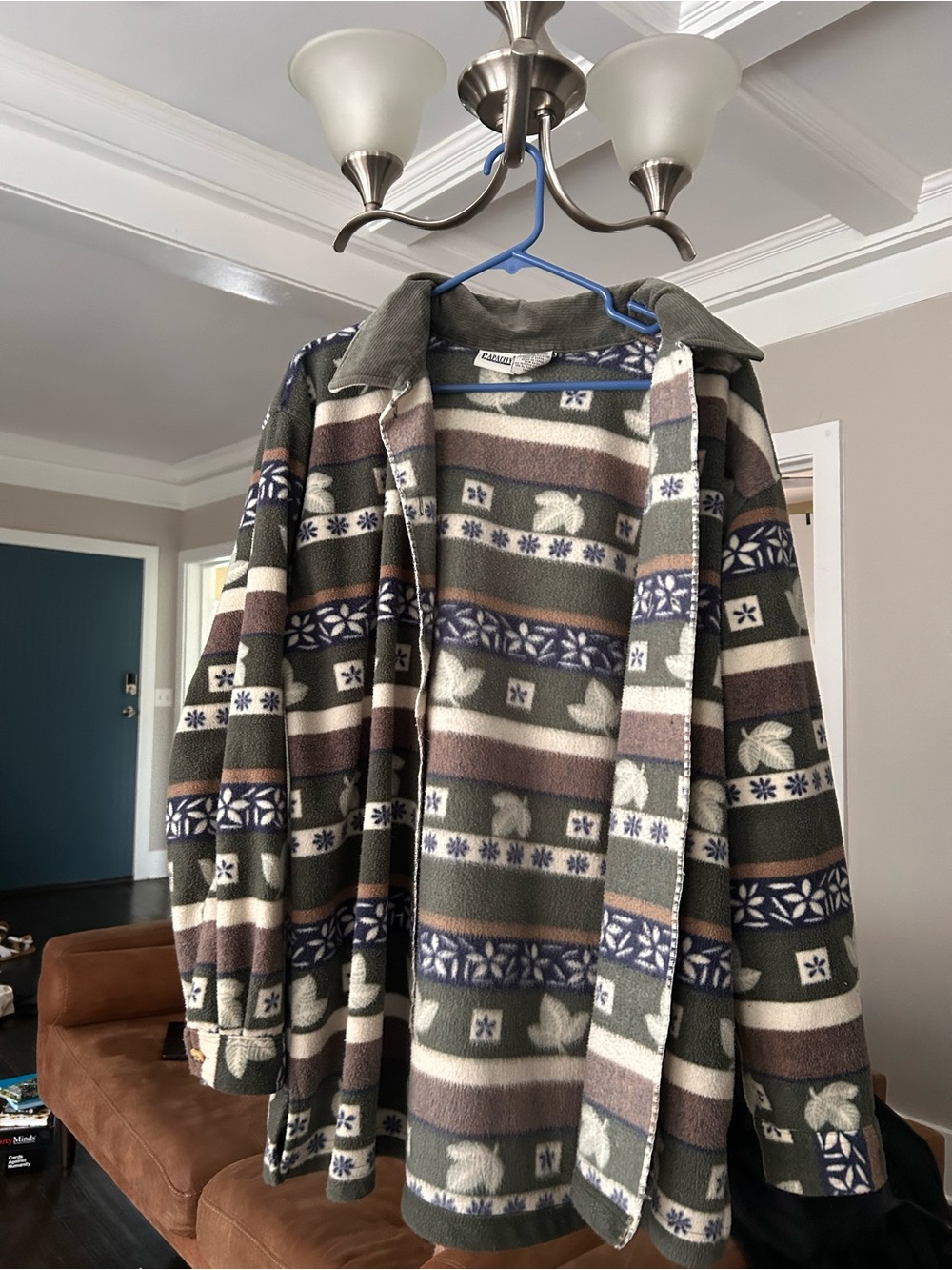 Light comfy button coat